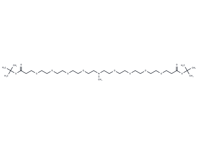 N-Me-N-bis(PEG4-C2-Boc)