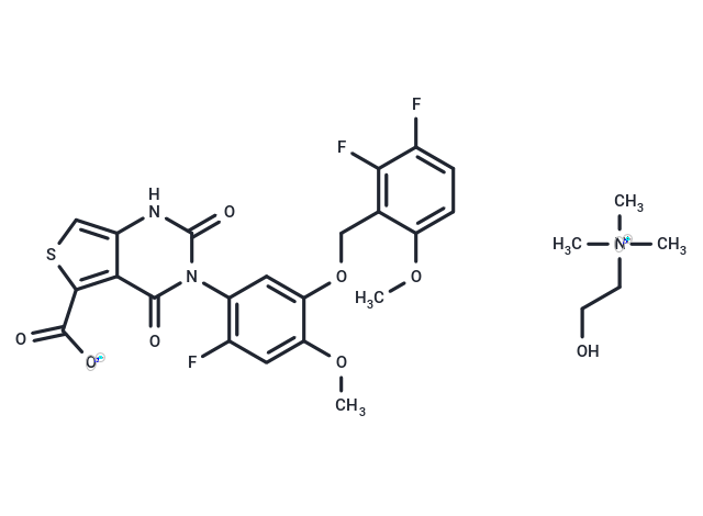 Linzagolix choline