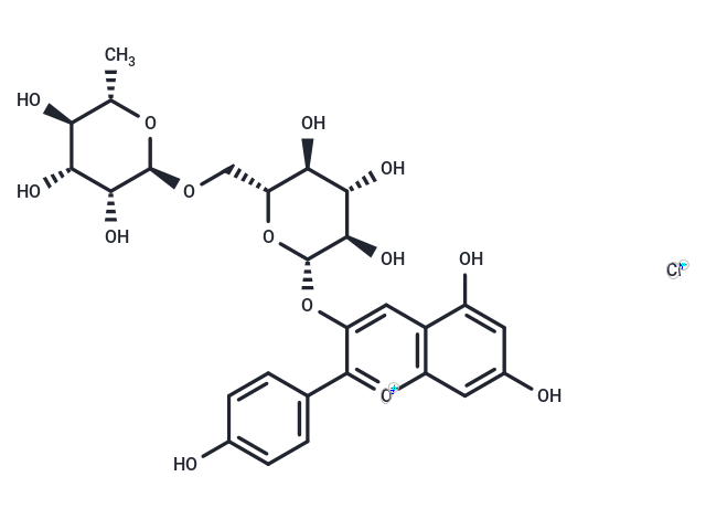 Pelargonidin-3-O-rutinosde chloride