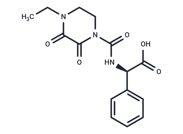 (R)-2-(4-Ethyl-2,3-dioxopiperazine-1-carboxamido)-2-phenylacetic acid