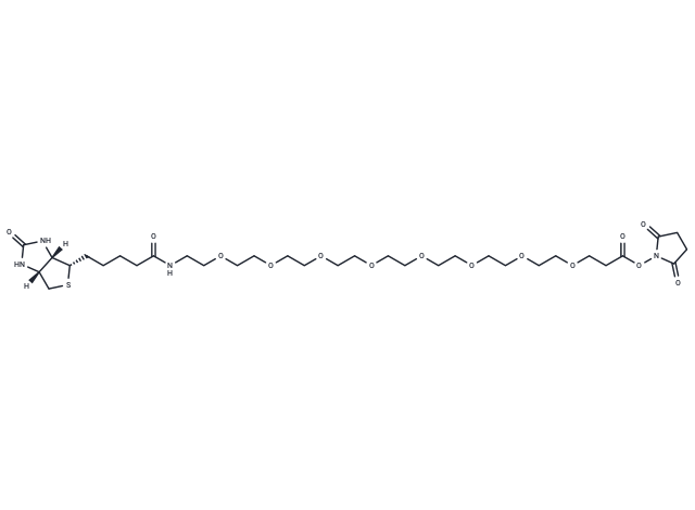 Biotin-PEG8-NHS ester