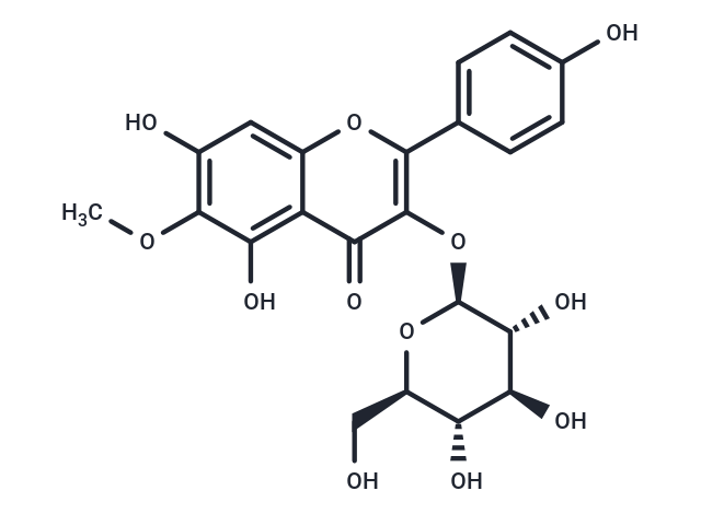 6-Methoxykaempferol 3-O-glucoside