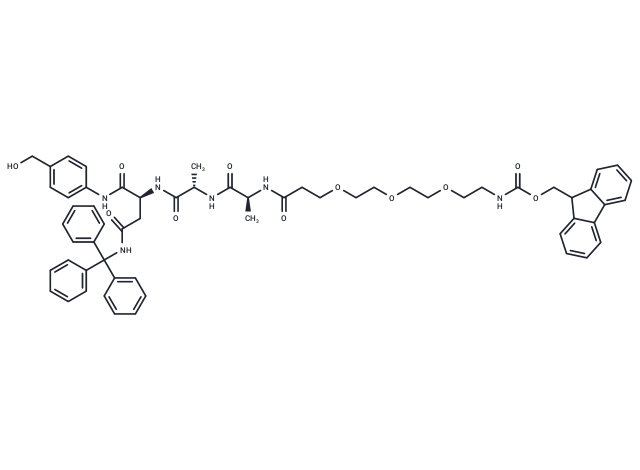 Fmoc-PEG3-Ala-Ala-Asn(Trt)-PAB