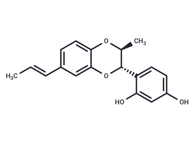 2',4'-Dihydroxy-3,7':4,8'-diepoxylign-7-ene