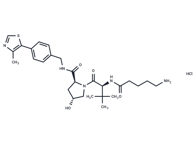 (S,R,S)-AHPC-C4-NH2 hydrochloride