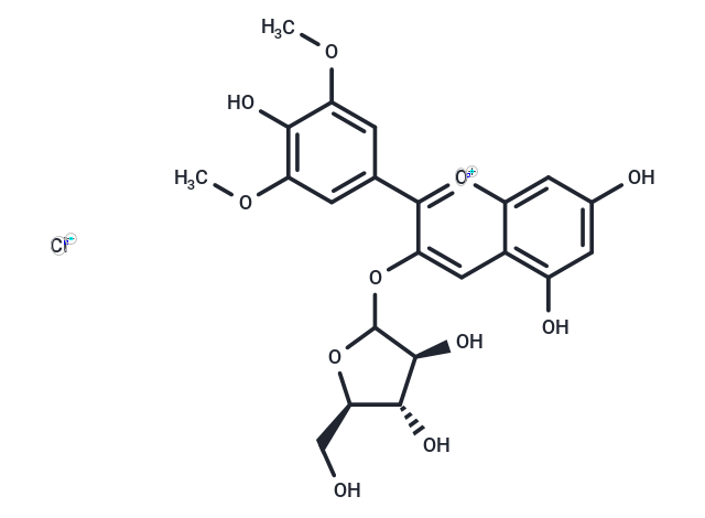 Malvidin-3-O-arabinoside chloride