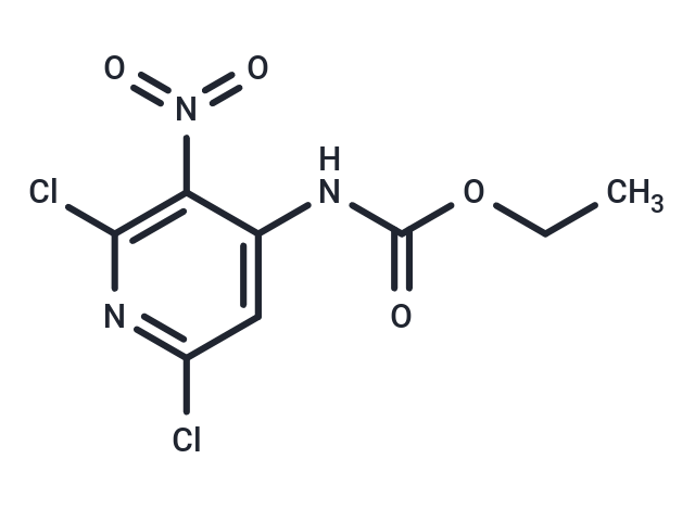 2,4-Dichloro-3-nitro-4-(N-ethoxycarbonyl)aminopyridine