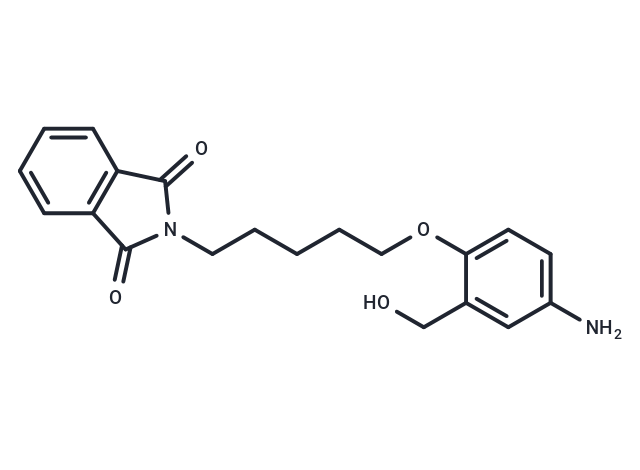 Phthalimide, N-(5-(4-amino-alpha-hydroxy-o-tolyloxy)pentyl)-