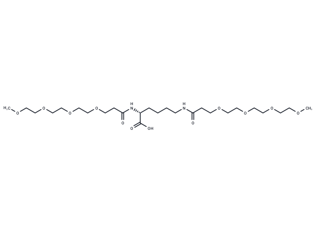 Bis-(m-PEG4)-amidohexanoic acid