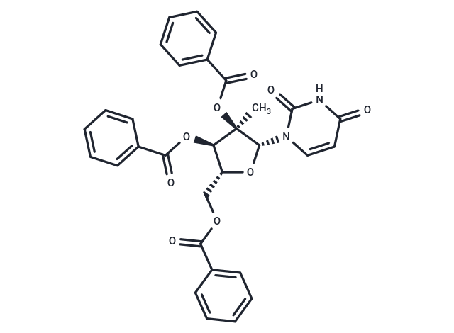 2’-C-Methyl -2’,3’,5’-tri-O-benzoyluridine