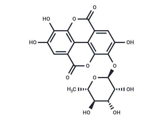 Ellagic acid 3-O-α-L-rhamnopyranoside