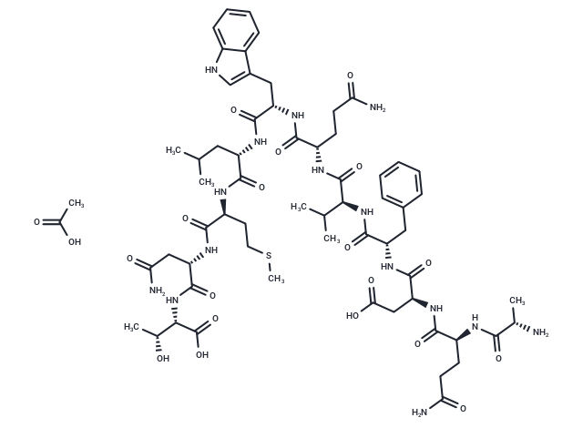 Glucagon (19-29), human acetate