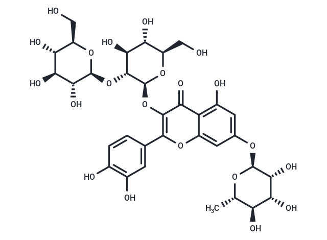 Quercetin 3-O-sophoroside-7-O-rhamnoside