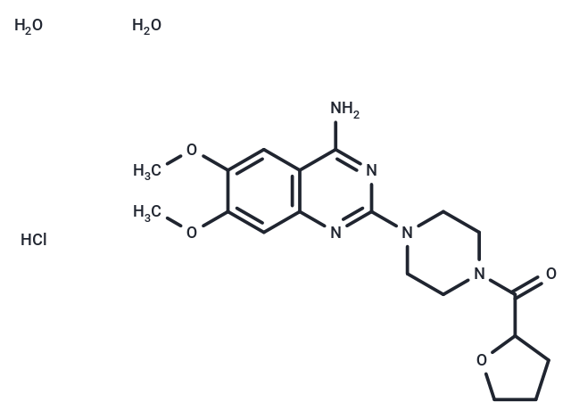 Terazosin hydrochloride dihydrate