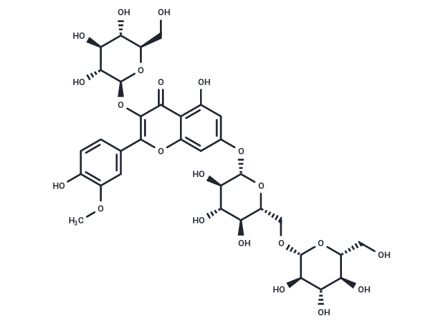 Isorhamnetin 3-O-β-D-glucose-7-O-β-D-gentiobioside