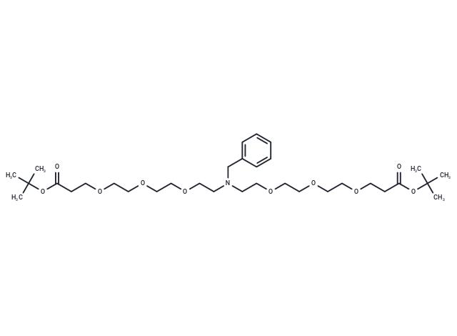 Benzyl-N-bis(PEG3-Boc)