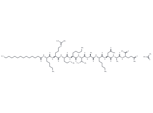 Pep2m, myristoylated acetate