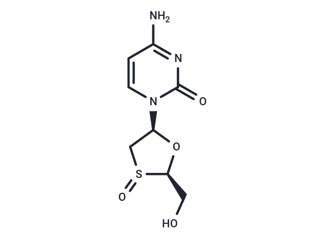 Lamivudine sulfoxide, (R)-