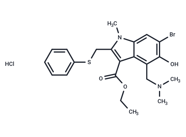 Umifenovir hydrochloride