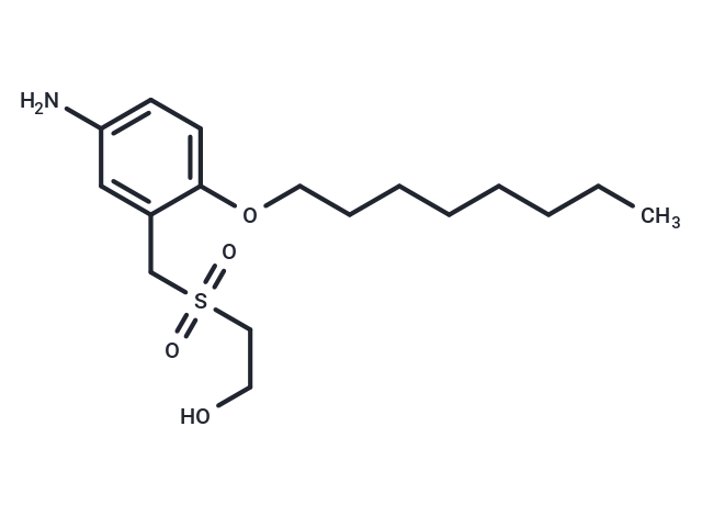 Ethanol, 2-((5-amino-2-(octyloxy)benzyl)sulfonyl)-