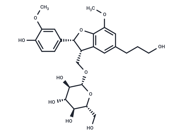 (7R,8R)-Dihydrodehydrodiconiferyl alcohol 9-O-β-D-glucoside