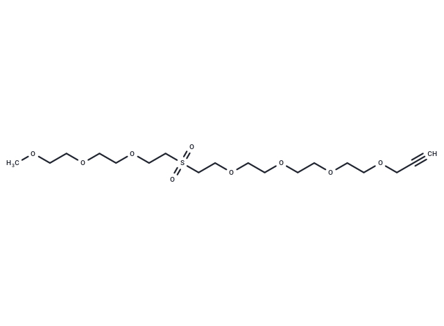 m-PEG3-Sulfone-PEG4-propargyl