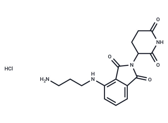 Pomalidomide-C3-NH2 hydrochloride