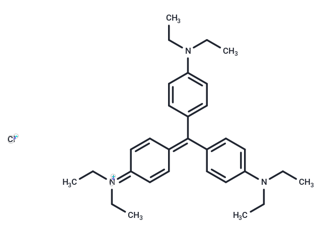 N-(4-(Bis(4-(diethylamino)phenyl)methylene)cyclohexa-2,5-dien-1-ylidene)-N-ethylethanaminium chloride