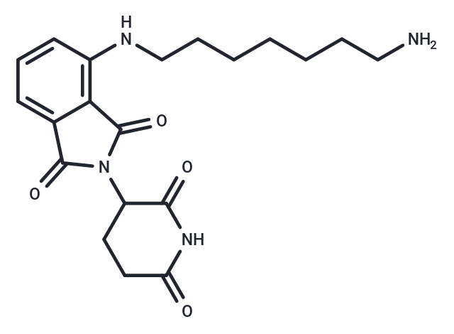 Pomalidomide-C7-NH2 hydrochloride