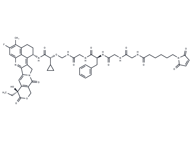 MC-Gly-Gly-Phe-Gly-(R)-Cyclopropane-Exatecan