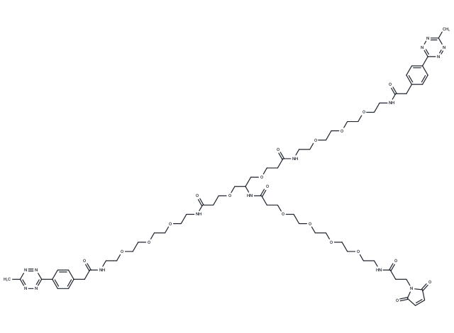 Mal-PEG4-bis-PEG3-methyltetrazine