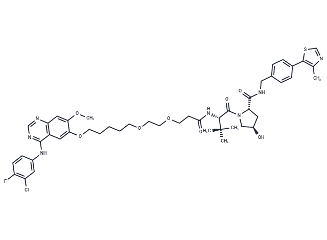 Gefitinib-based PROTAC 3