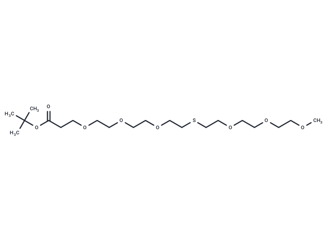 m-PEG3-S-PEG3-Boc