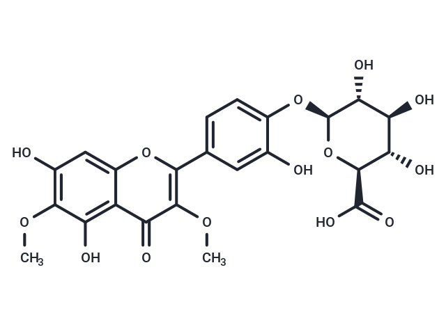 Axillarin 4'-glucuronide