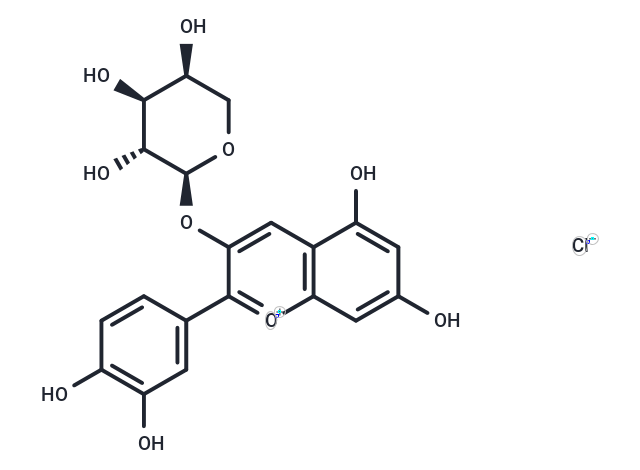 Cyanidin-3-O-arabinoside chloride