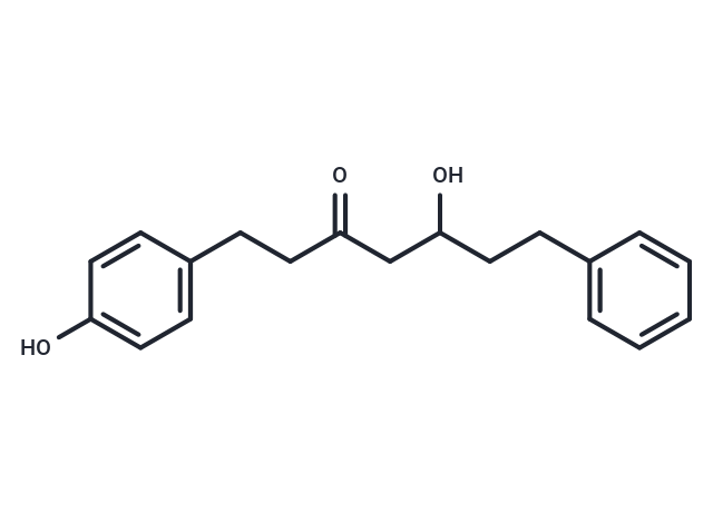 5-Hydroxy-1-(4-hydroxyphenyl)-7-phenyl-3-heptanone (AO 2210)