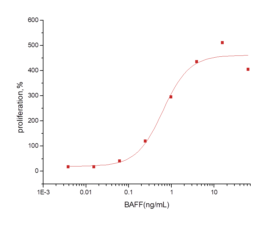 BAFF/TNFSF13B Protein, Human, Recombinant (HEK293)