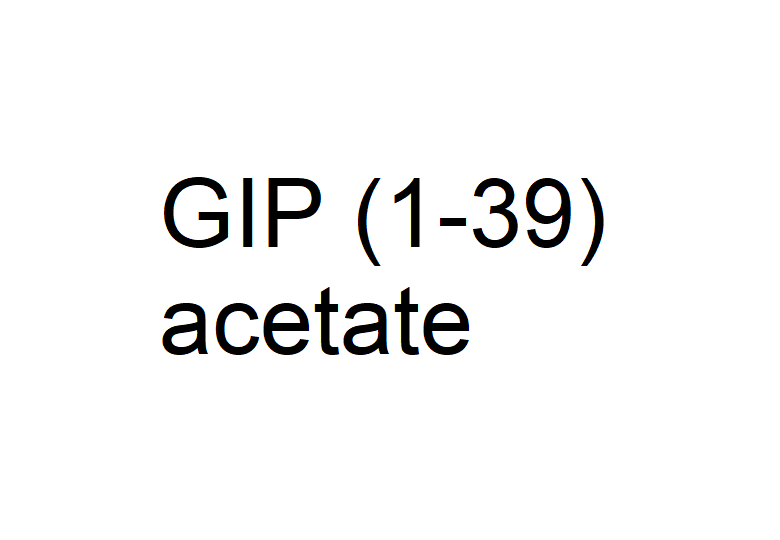 GIP (1-39) acetate