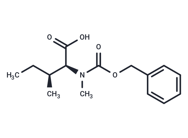 (2S,3S)-2-(((Benzyloxy)carbonyl)(methyl)amino)-3-methylpentanoic acid