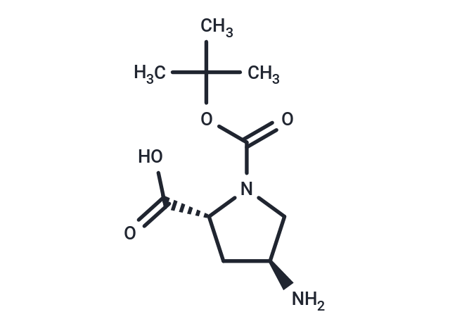 (2R,4S)-4-Amino-1-(tert-butoxycarbonyl)pyrrolidine-2-carboxylic acid