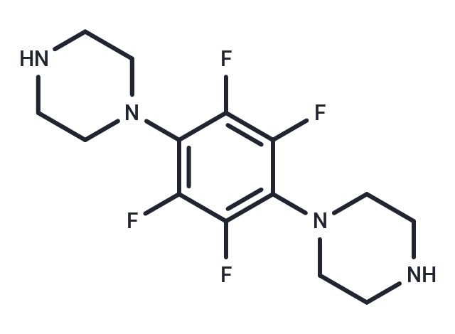 1,4-Dipierazino-2,3,5,6-tetrafluorobenzene