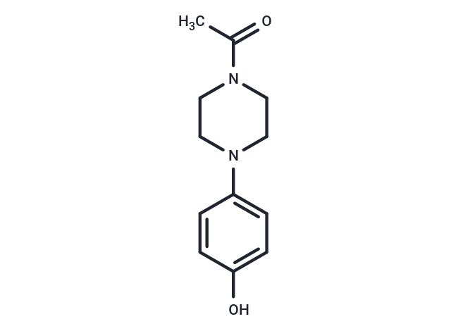 1-(4-(4-Hydroxyphenyl)piperazin-1-yl)ethanone