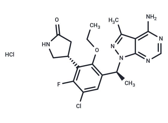 Parsaclisib hydrochloride