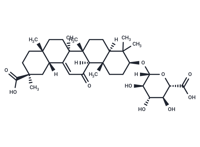 Glycyrrhetic acid 3-O-β-D-glucuronide