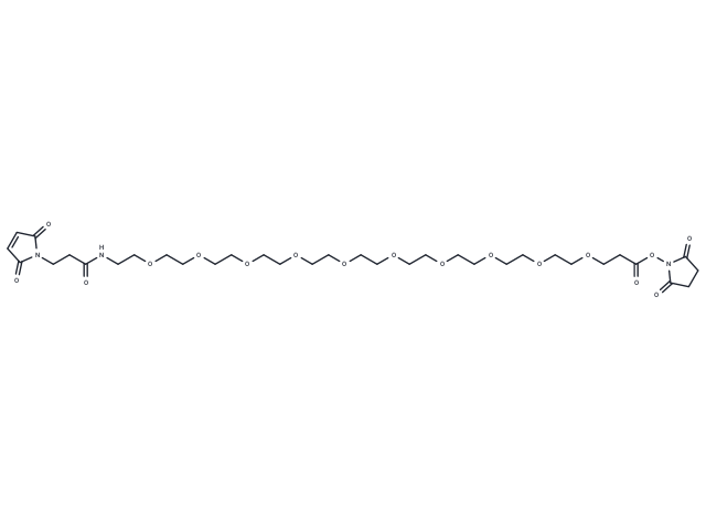 Mal-amido-PEG10-C2-​NHS ester