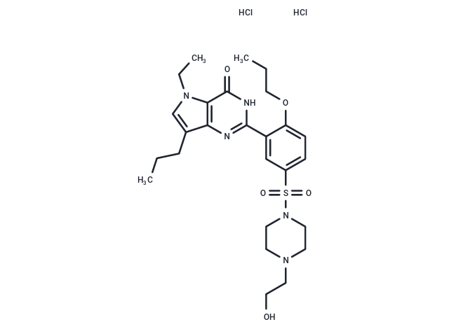 Mirodenafil dihydrochloride