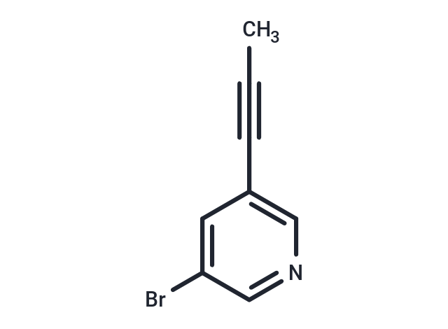 3-Bromo-5-(prop-1-ynyl)pyridine