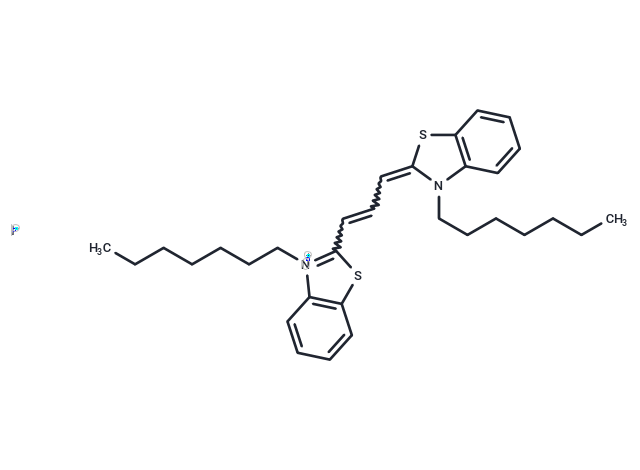 3,3'-Diheptylthiacarbocyanine iodide