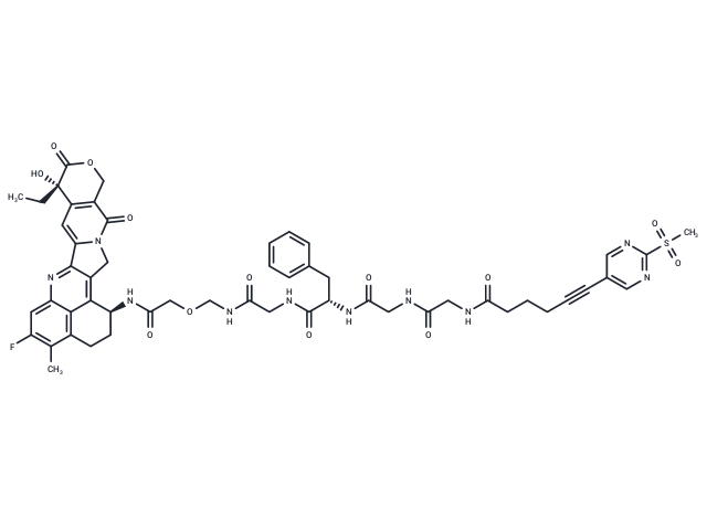 2-MSP-5-HA-GGFG-NH-CH2-O-CH2-CO-Exatecan