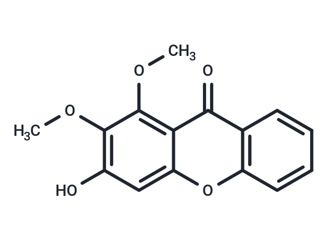 3-Hydroxy-1,2-dimethoxyxanthone